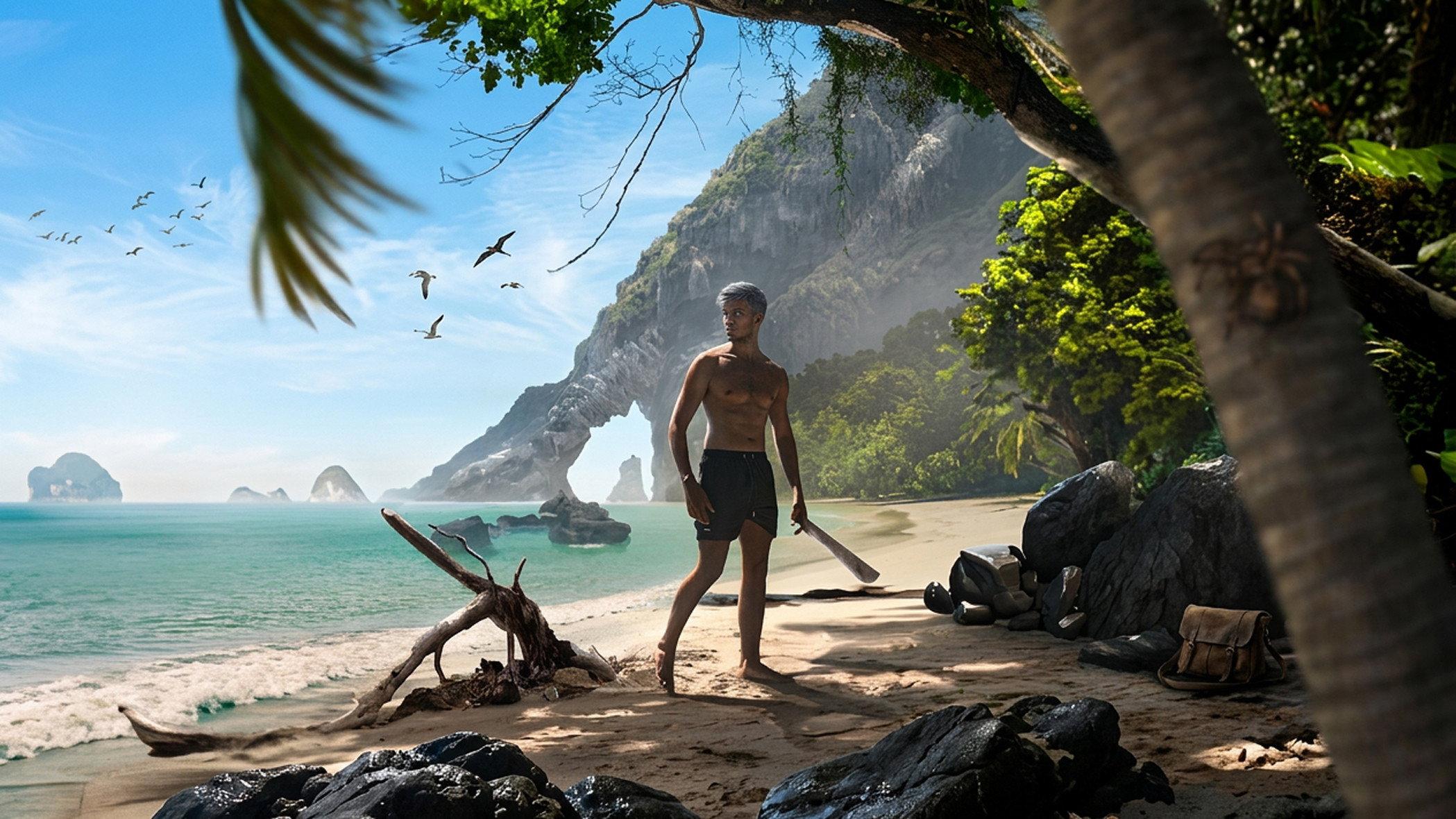 Survivre sur une île déserte