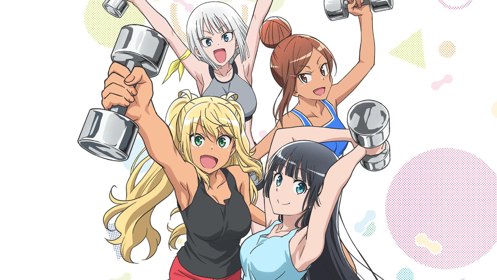 流汗吧!健身少女