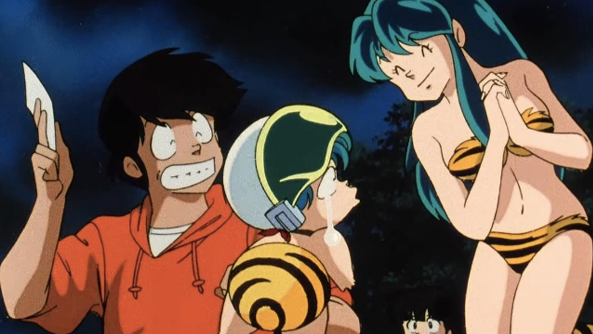福星小子：OVA 和羊笑一个
