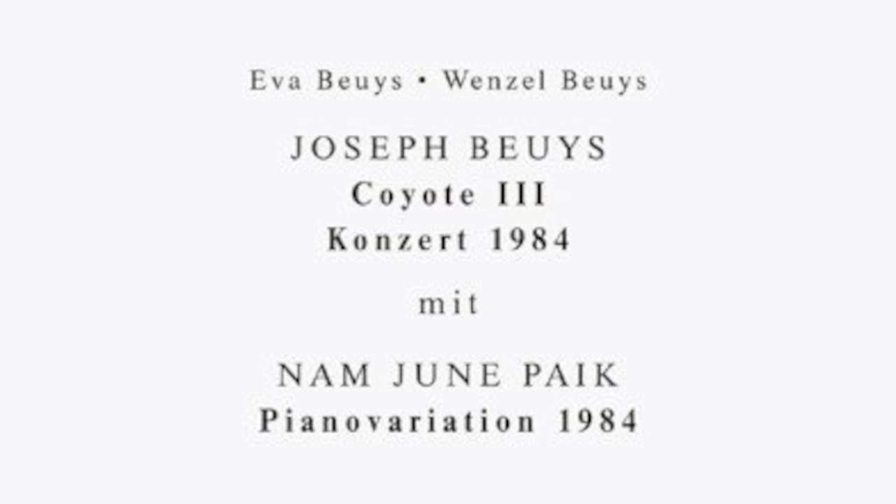 Joseph Beuys - Coyote III