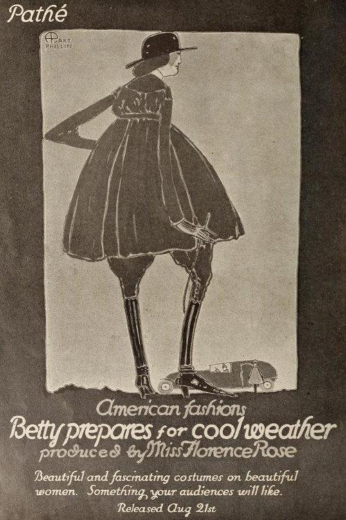 Florence Rose Fashions no. 2. Betty Prepares for Cool Weather