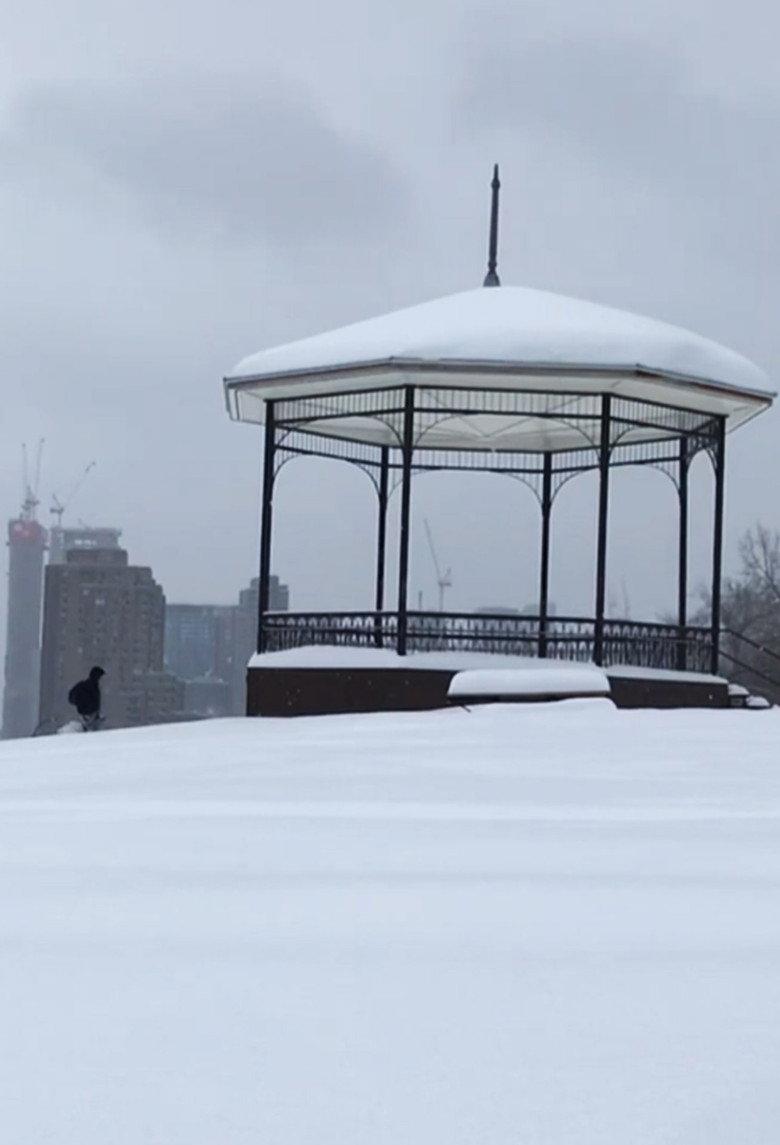 Después de una Tormenta de nieve