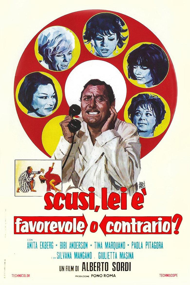 Scusi, lei è favorevole o contrario?