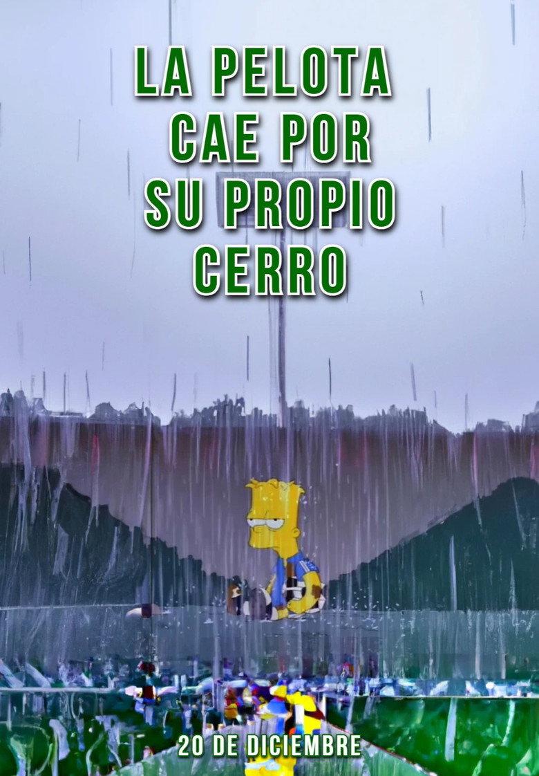 La pelota cae por su propio cerro