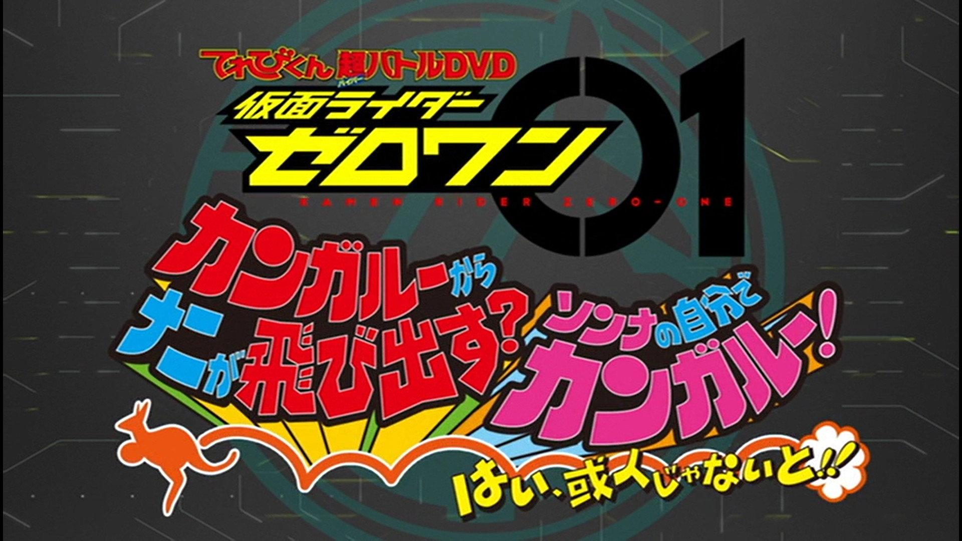 假面骑士Zero-One超战斗DVD 袋鼠的袋袋里跳出了什么?那种事自己带带脑子想想吧!好,一定得是我或人!!