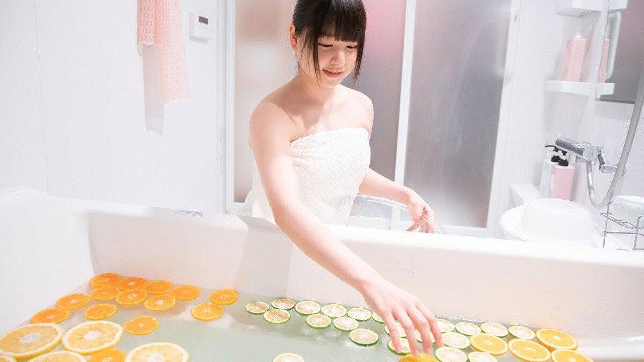 洗澡少女!