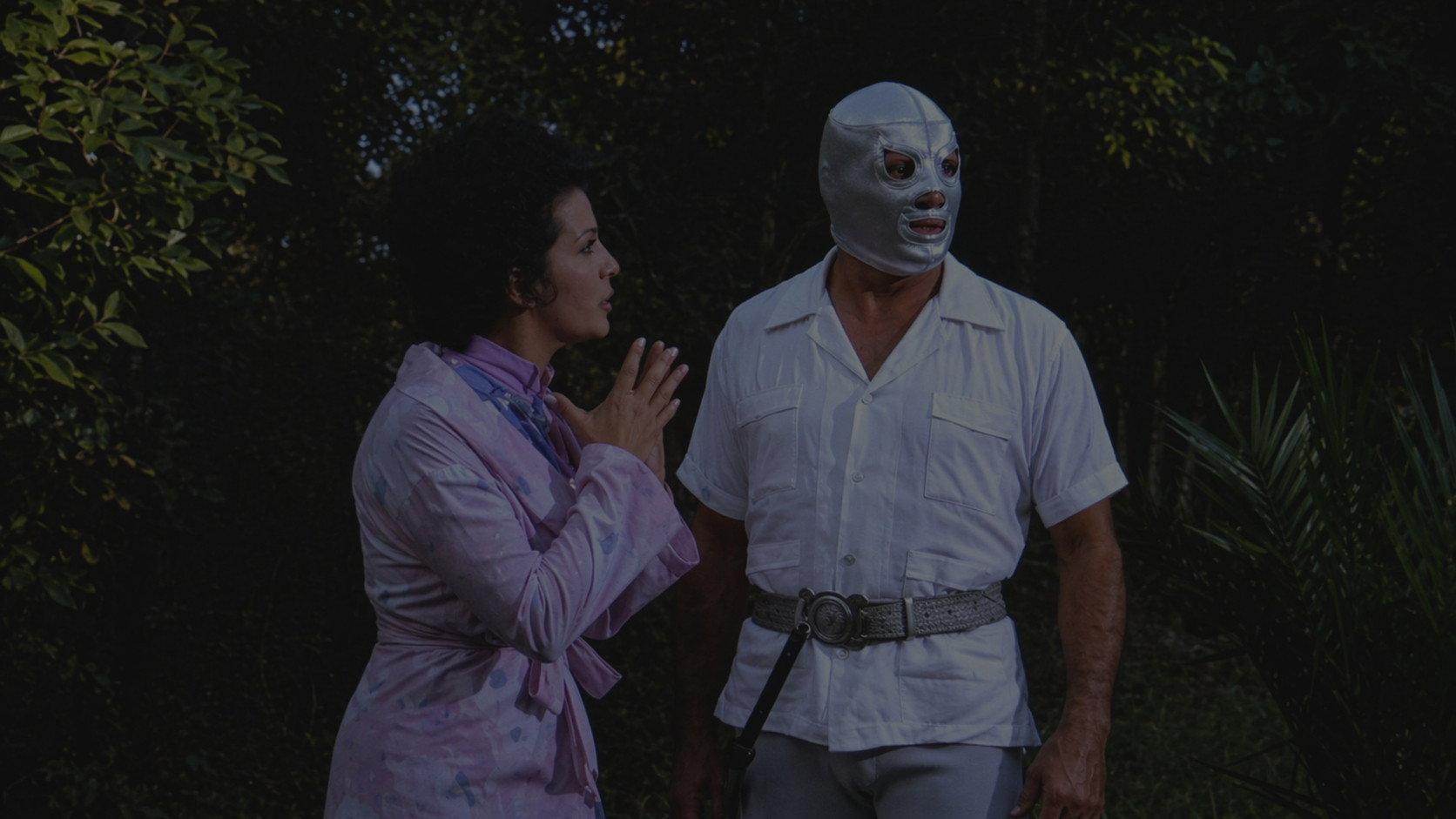 Santo en la venganza de la momia
