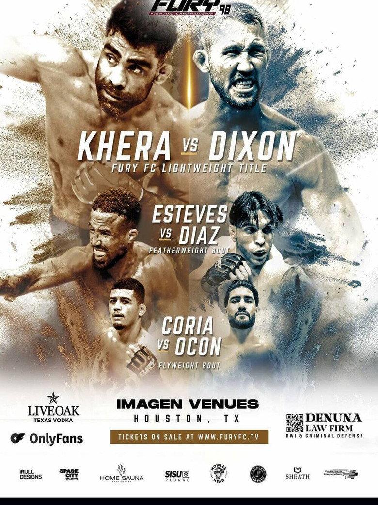 Fury FC 98: Khera vs. Dixon